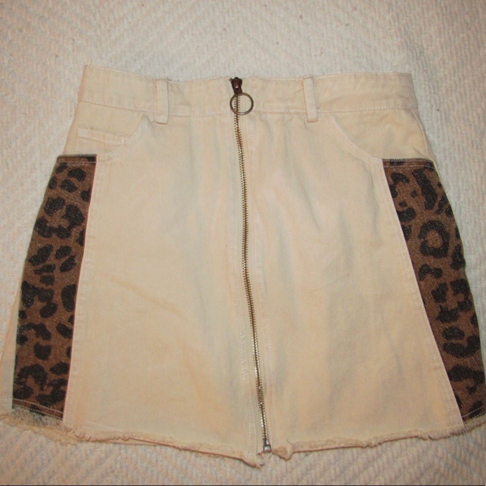 Cheetah Skirt (NEVER WORN)